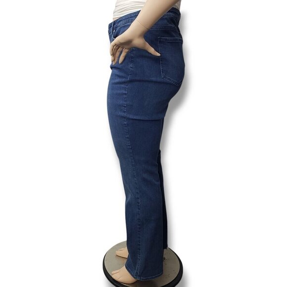 NYDJ Barbara Bootcut Jeans Womens 16W Lift Tuck High Rise - Picture 3 of 12